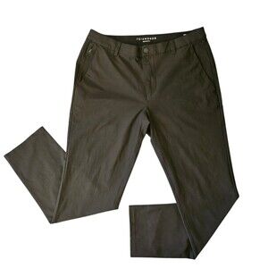 7Diamonds Infinity Chino Pants Men's 34x30 black Performance Stretch Golf